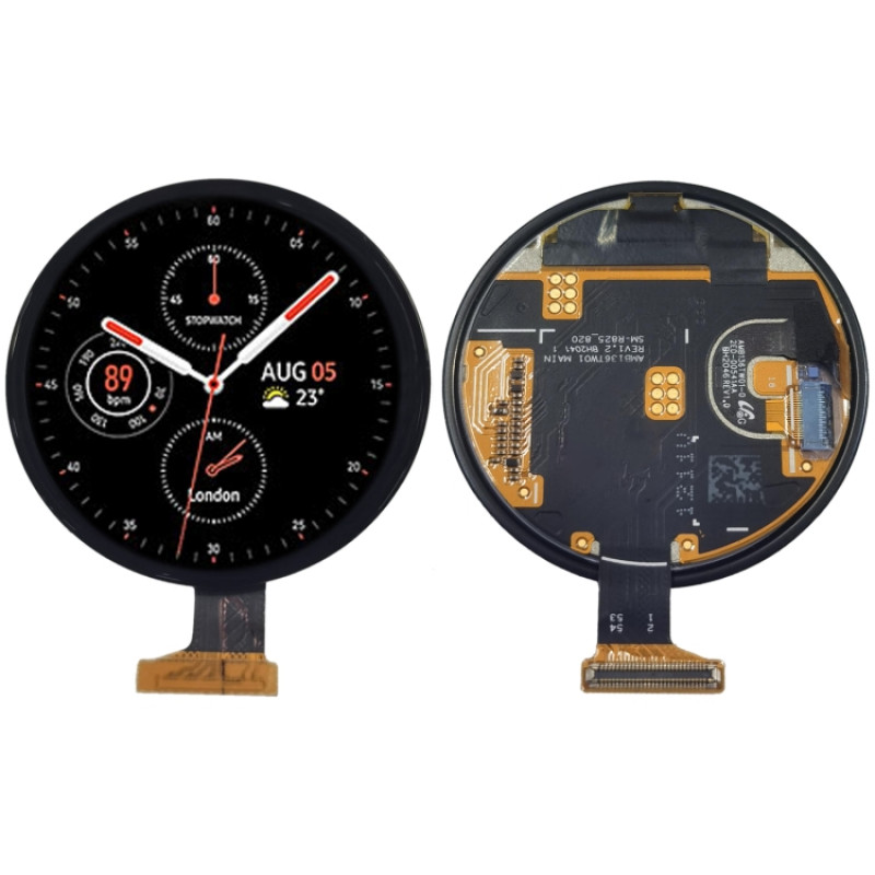 LCD Screen and Digitizer Full Assembly for Samsung Galaxy Watch Active2 44mm SM-R820 825 LCD Screen and Digitizer Full Assembly for Samsung Galaxy Watch Active2 44mm SM-R820 825
