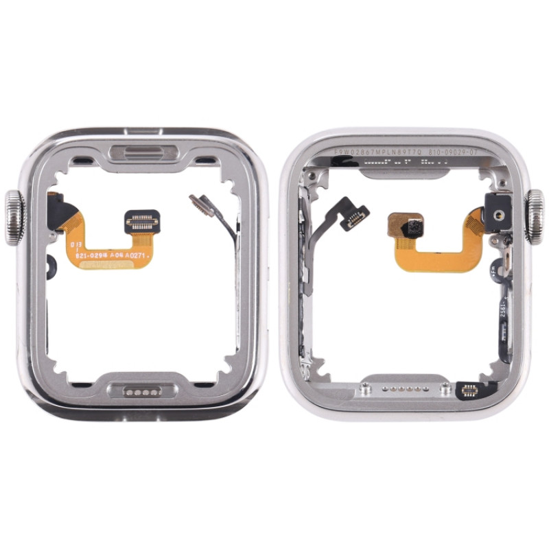 Apple Watch Series 6 40mm Middle Frame Bezel Plate with Loudspeaker / Power / Rotating Shaft Flex Cable