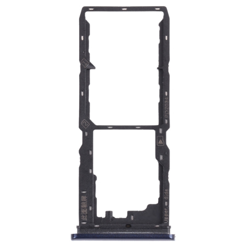 vivo Y12S 2021 / Y12a V2069 SIM Card Tray + SIM Card Tray + Micro SD Card Tray (Black)