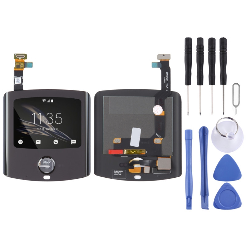 Original Secondary LCD Screen for Motorola Razr 2019 with Digitizer Full Assembly (Black) Original Secondary LCD Screen for Motorola Razr 2019 with Digitizer Full Assembly (Black)