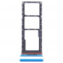 Infinix Smart 6 X6511B SIM Card Tray + SIM Card Tray + Micro SD Card Tray (Blue)
