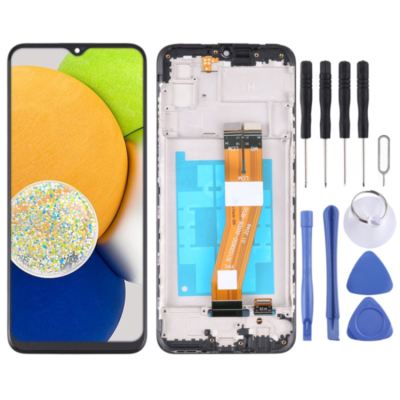 OEM LCD Screen For Samsung Galaxy A03 SM-A035G/A035M Digitizer Full Assembly with Frame OEM LCD Screen For Samsung Galaxy A03 SM-A035G/A035M Digitizer Full Assembly with Frame