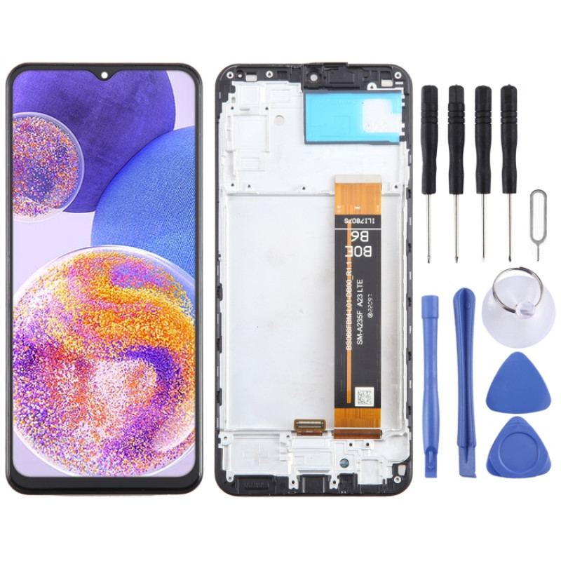 Samsung Galaxy A23 4G SM-A235F OEM LCD Screen Digitizer Full Assembly with Frame