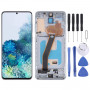 Samsung Galaxy S20 SM-G980 TFT LCD Screen Digitizer Full Assembly with Frame, Not Supporting Fingerprint Identification(Silver)