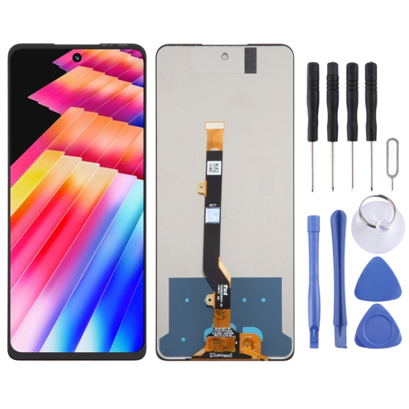 Infinix Hot 30i X669 OEM LCD Screen with Digitizer Full Assembly