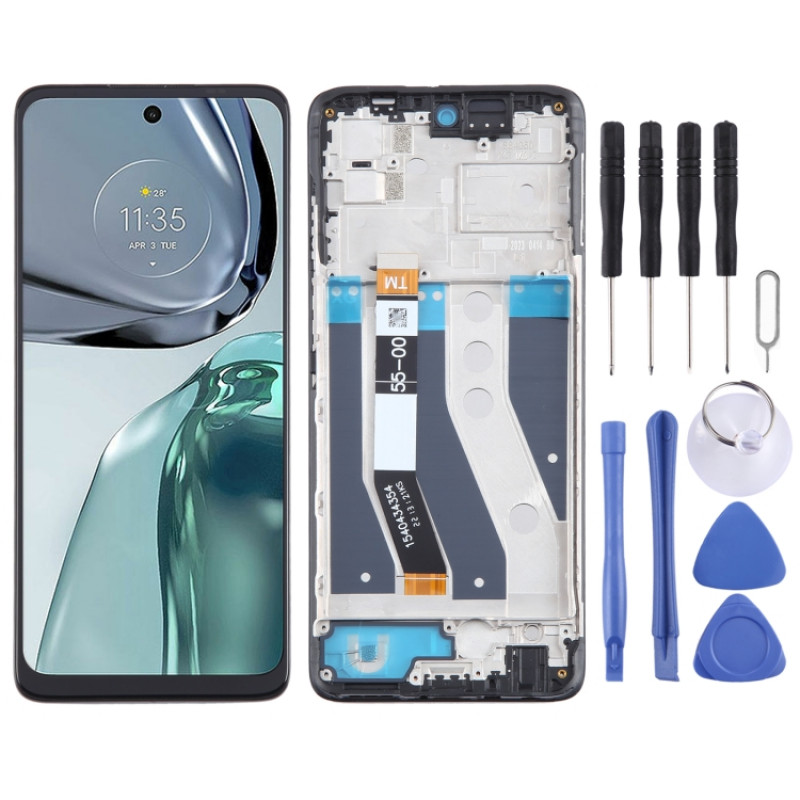 Motorola Moto G62 5G OEM LCD Screen Digitizer Full Assembly with Frame Motorola Moto G62 5G OEM LCD Screen Digitizer Full Assembly with Frame