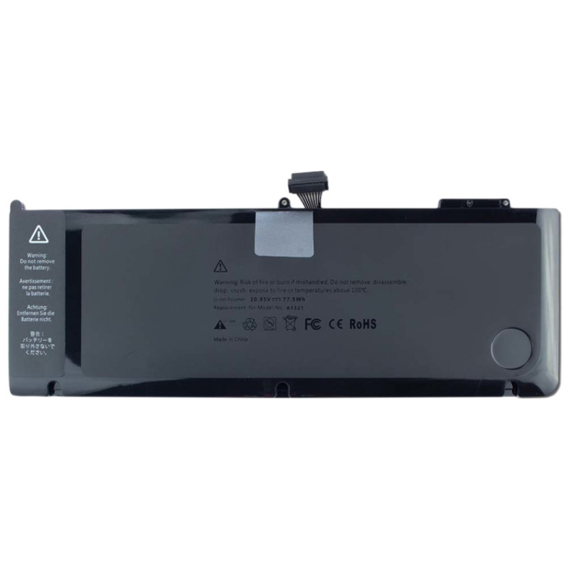 A1321 77.5Wh Battery Replacement For MacBook Pro 15 inch A1286 A1321 77.5Wh Battery Replacement For MacBook Pro 15 inch A1286