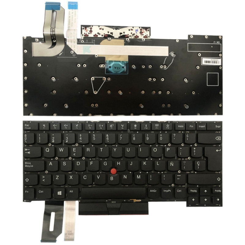 Lenovo ThinkPad T490s / T495s Spanish Version Backlight Laptop Keyboard
