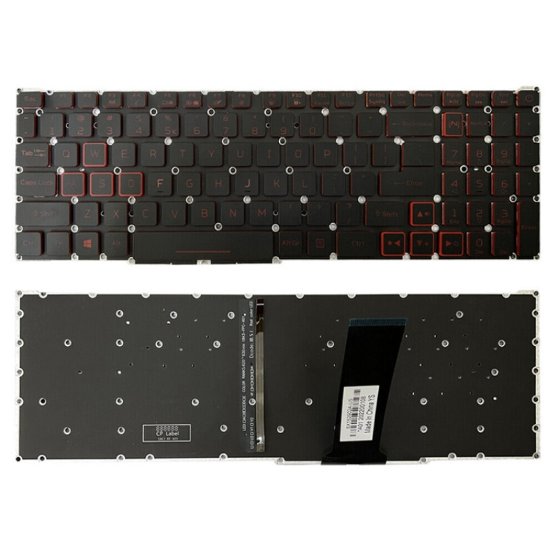 Acer Nitro 5 AN515-43 US Version Red Backlight Laptop Keyboard