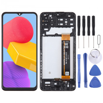 Samsung Galaxy M13 SM-M135F Original LCD Screen Digitizer Full Assembly with Frame Samsung Galaxy M13 SM-M135F Original LCD Screen Digitizer Full Assembly with Frame
