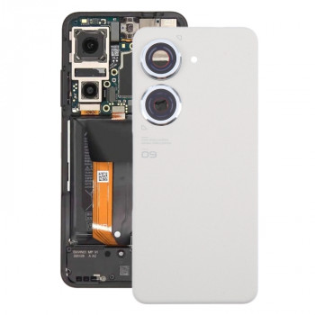 Asus Zenfone 9 AI2202 Original Battery Back Cover with Camera Lens Cover(White) Asus Zenfone 9 AI2202 Original Battery Back Cover with Camera Lens Cover(White)