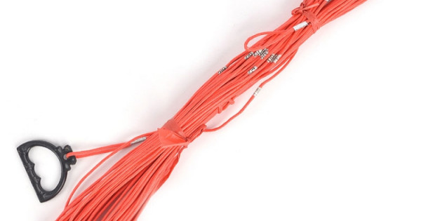 Masuring Rope 30m Nylon Measuring Rope With Scale Marking Pull Ring Deep Well Rope