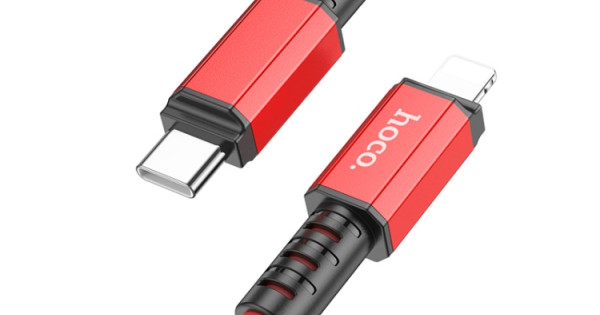 hoco X85 20W USB-C / Type-C to 8 Pin Strength PD Charging Data Cable ...