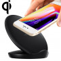 For SAMSUNG S9 10W Double Coils Qi Wireless Stand Fast Charger with Cooling Fan