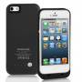 2500mAh Smooth Surface External Battery / Power Bank for iPhone 5(Black)