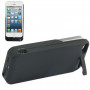 4200mAh Fine Matte Surface External Battery Backup Power Bank with Holder for iPhone 5(Black)