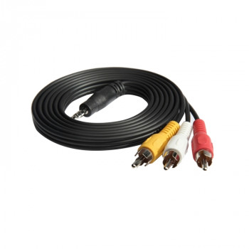 Original 1.5M Xiaomi Video AV Cable with 3.5mm Audio Port for Xiaomi Mi TV Box 3 & Mi TV Box Enhanced Edition