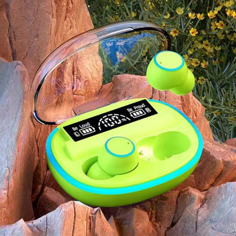 In-Ear Binaural Noise Reduction Wireless Bluetooth Earphones with Power Bank Function(Fluorescent Green) In-Ear Binaural Noise Reduction Wireless Bluetooth Earphones with Power Bank Function(Fluorescent Green)