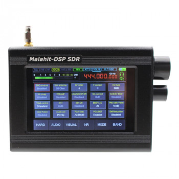 1.10D Version 50KHz-2GHz SDR Malachite Receiver 3.5 Inch Touch Screen Software Radio SDR Receiver(Black) 1.10D Version 50KHz-2GHz SDR Malachite Receiver 3.5 Inch Touch Screen Software Radio SDR Receiver(Black)