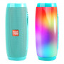 T&G TG157 Bluetooth 4.2 Mini Portable Wireless Bluetooth Speaker with Melody Colorful Lights(Green)