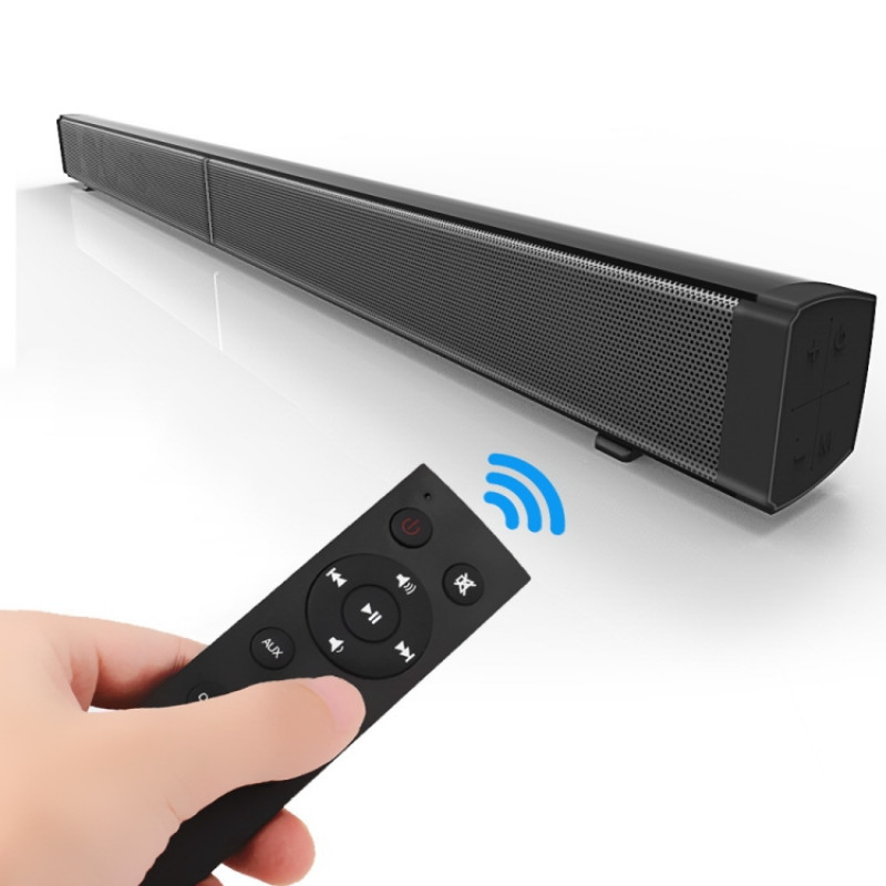 Soundbar LP-09 (CE0148) Home Theater Bluetooth Wireless Sound Bar Speaker with Remote Control(Black) Soundbar LP-09 (CE0148) Home Theater Bluetooth Wireless Sound Bar Speaker with Remote Control(Black)