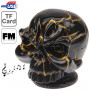 Cool Skull Style Speaker(Black)
