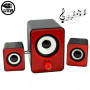 2.1 Channel USB 2.0 Multimedia Speaker with Volume Switch