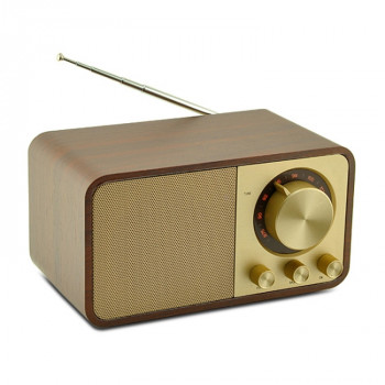 OneDer JY-66 Wooden Wireless BT5.0 Retro Classic Speaker FM Radio Support TF / U-Disk / AUX OneDer JY-66 Wooden Wireless BT5.0 Retro Classic Speaker FM Radio Support TF / U-Disk / AUX