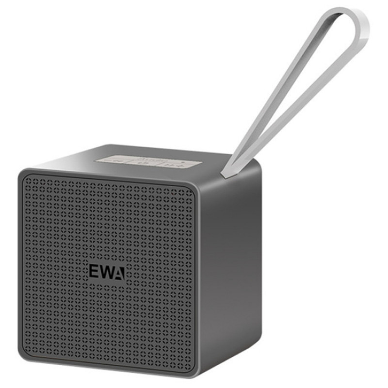 EWA A105 High Hidelity Bluetooth Speaker, Small Size High Power Bass, TWS Bluetooth Technology Support TF(Grey)