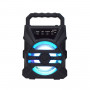 LM-S399 Portable Bluetooth 5.0 Speaker USB Charging Car Speaker, Support TF Card / U Disk / AUX(Black)