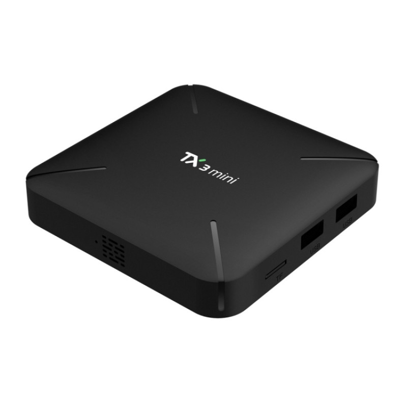 TX3 mini 4K HD Smart TV BOX, Android 8.1, S905W Quad Core Cortex-A53 Up to 2GHz, 1GB+8GB, Support TF Card, SPDIF, LAN, AV, WiFi(Black) TX3 mini 4K HD Smart TV BOX, Android 8.1, S905W Quad Core Cortex-A53 Up to 2GHz, 1GB+8GB, Support TF Card, SPDIF, LAN, AV, WiFi(Black)