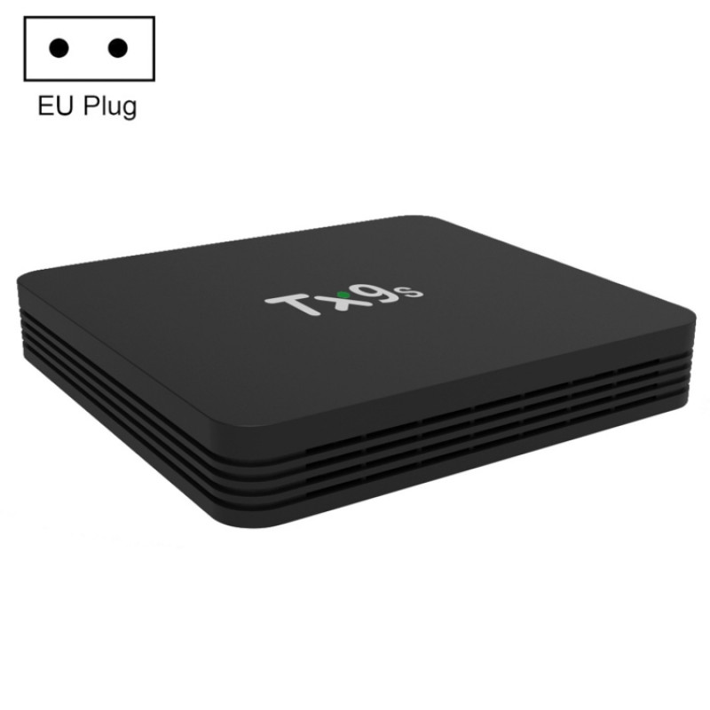 TANIX TX9s 4K Smart TV BOX Android 7.1 Media Player wtih Remote Control, Octa Core Amlogic S912, RAM: 2GB, ROM: 8GB, 2.4GHz WiFi, Bluetooth, EU Plug