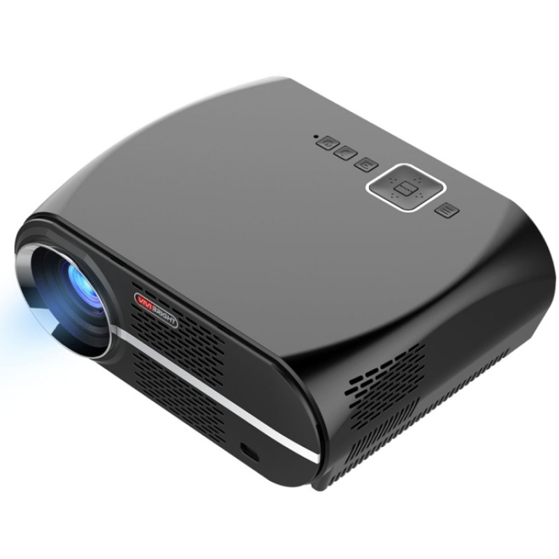 Vivibright GP100 1280x800 Home Theater LED Projector with Indicator light, Support HDMI & AV & USB Devices(Black) Vivibright GP100 1280x800 Home Theater LED Projector with Indicator light, Support HDMI & AV & USB Devices(Black)