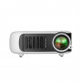 TRANSJEE A2000 320x240P 1000 ANSI Lumens Mini Home Theater HD Digital Projector, Plug Type: US Plug(White)
