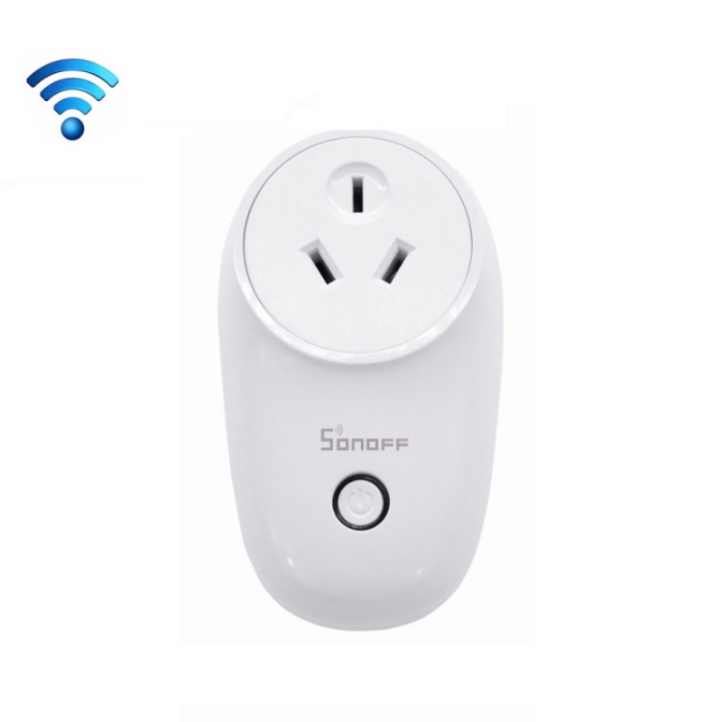 Sonoff S26 WiFi Smart Power Plug Socket Wireless Remote Control Timer Power Switch, Compatible with Alexa and Google Home, Support iOS and Android, AU Plug