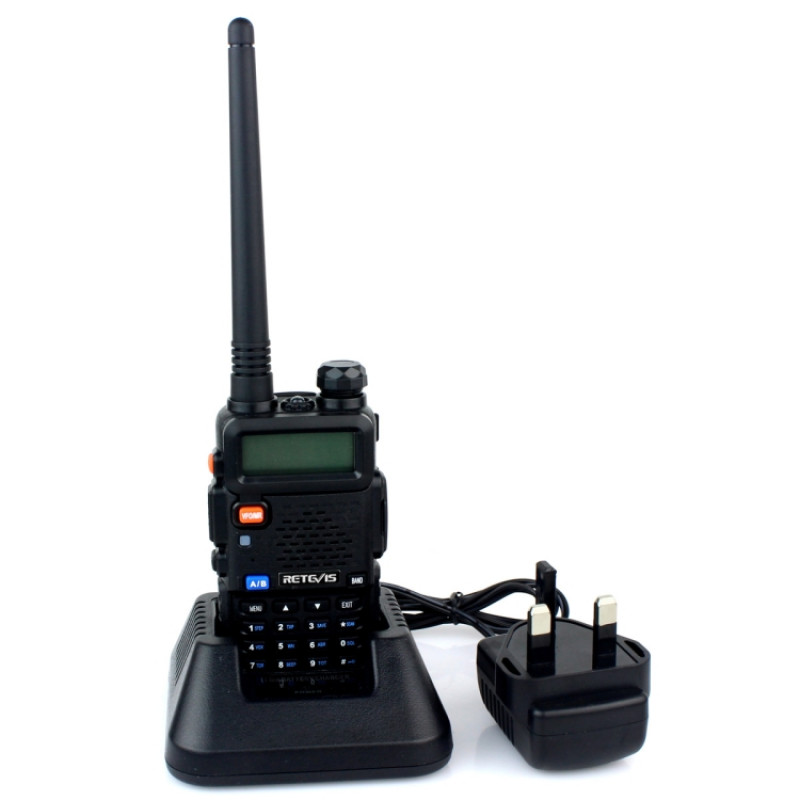 RETEVIS RT-5R 400-520MHz + 136-174MHz 128CHS Two-segment Handheld Walkie Talkie, UK Plug RETEVIS RT-5R 400-520MHz + 136-174MHz 128CHS Two-segment Handheld Walkie Talkie, UK Plug