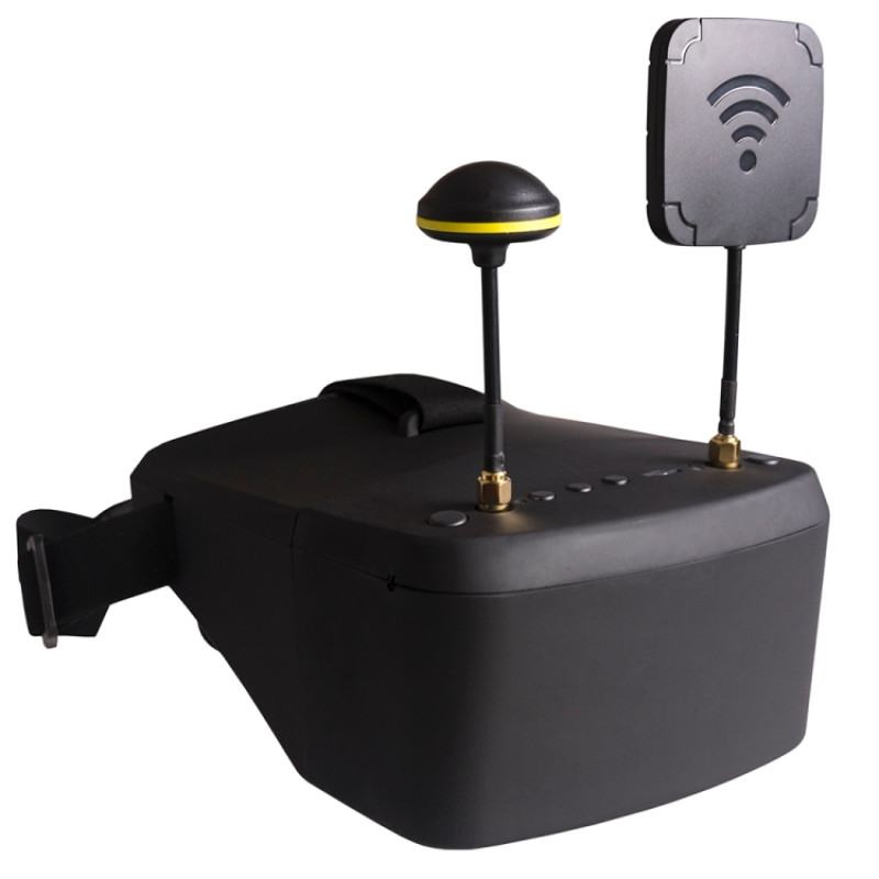 LS-800D 5 inch 854 x 480 Pixel Display 5.8GHz 40CH FPV Goggles, Support TF Card & DVR