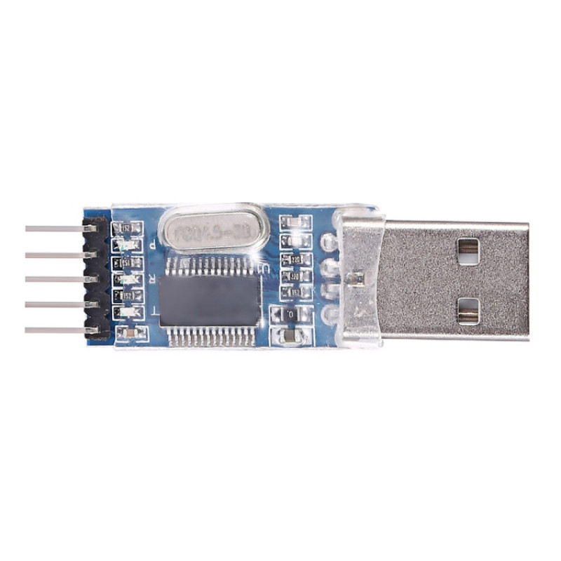 Genuine PL2303HX Chip 3.3V and 5V Dual Voltage Output USB to TTL Converter Module Board (Blue) Genuine PL2303HX Chip 3.3V and 5V Dual Voltage Output USB to TTL Converter Module Board (Blue)