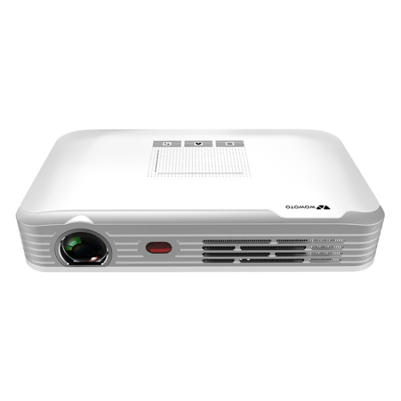 WOWOTO T9S TI DLP DMD 0.45 1280 x 800 4K 350-450ANSI RGB LED Smart Projector(US Plug)