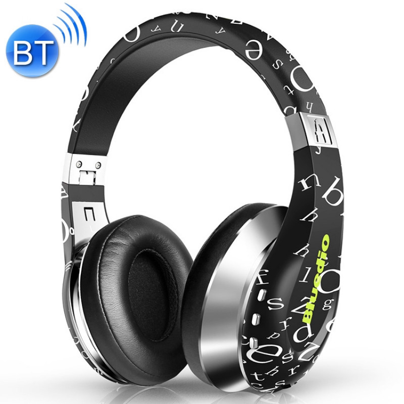 Bluedio A Wireless Bluetooth 4.1 3D Stereo Headphones Headset with Mic, For iPhone, Samsung, Huawei, Xiaomi, HTC and Other Smartphones, All Audio Devices(Black)