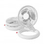 Original Xiaomi Youpin Qualitell Silent Foldable Fan with 3 Speed Adjustable (White)