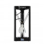 [EU Warehouse] FLSUN-QQ-Spro 90% Pre-Assembled Delta 3D Printer Lattice Glass Platform Auto Leveling Touch Screen Titan Extruder, Printing Size: 255x360mm