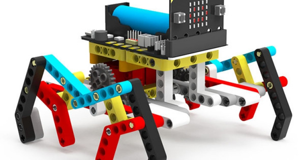 Yahboom V2 Programmable Python Suite Spider Building Block Pack+Super ...