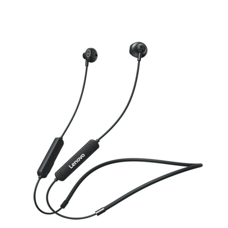 Original Lenovo SH1 Intelligent Noise Reduction Neck-mounted Magnetic Wire-controlled Bluetooth Earphone, Support Call(Black) Original Lenovo SH1 Intelligent Noise Reduction Neck-mounted Magnetic Wire-controlled Bluetooth Earphone, Support Call(Black)