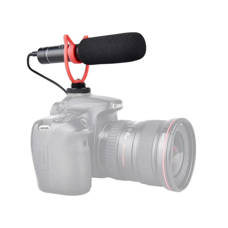 YELANGU YLG9930B MIC05 Professional Interview Condenser Video Shotgun Microphone with 3.5mm Audio Cable for DSLR & DV Camcorder(Black) YELANGU YLG9930B MIC05 Professional Interview Condenser Video Shotgun Microphone with 3.5mm Audio Cable for DSLR & DV Camcorder(Black)
