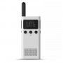 Original Xiaomi Mijia Mini Walkie Talkie 1S, Support FM Radio & Location Sharing (White)