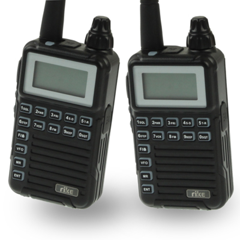 RK-2R Walkie Talkie with Keypad & LCD Display, Support 108 channels, Scan Channel and FM Radio Function, Wireless Distance: 3-5KM (2pcs in one packaging, the price is for 2pcs)