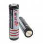 2 PCS UltraFire BRC 18650 3600mAh 3.7V Long Lasting Rechargeable Lithium ion Battery with Circuit Protection(Black)