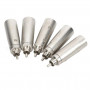 3-Pin RCA Male to XLR Male Adapter Connectors (5 Pcs in One Package, the Price is for 5 Pcs)