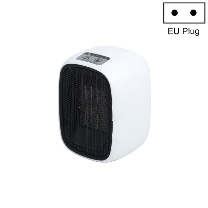 Household Heater Mini Desktop Hot Air Blower, Style:EU Plug(White) Household Heater Mini Desktop Hot Air Blower, Style:EU Plug(White)
